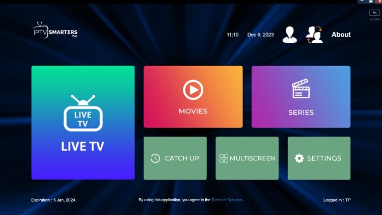 IPTV smarter pro